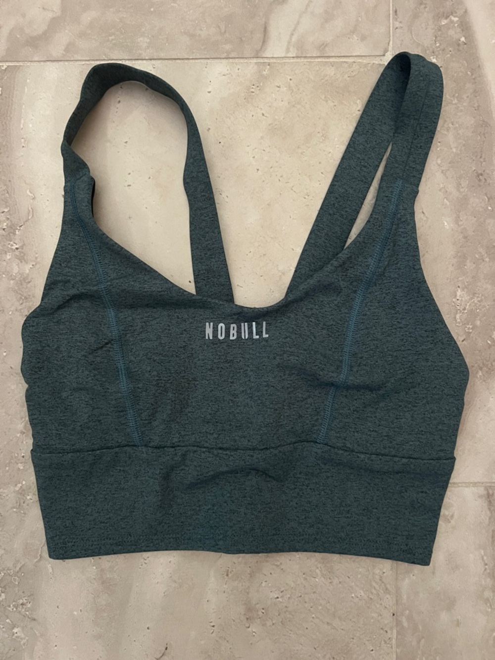 NOBULL Seamless Sports Bra - Deep Teal